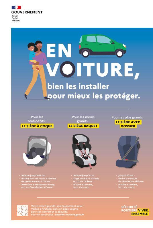 Ceinture de sécurité, siège auto enfant ou bébé : quelles sont les